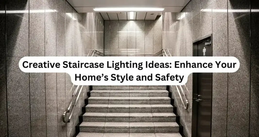 Creative Staircase Lighting Ideas