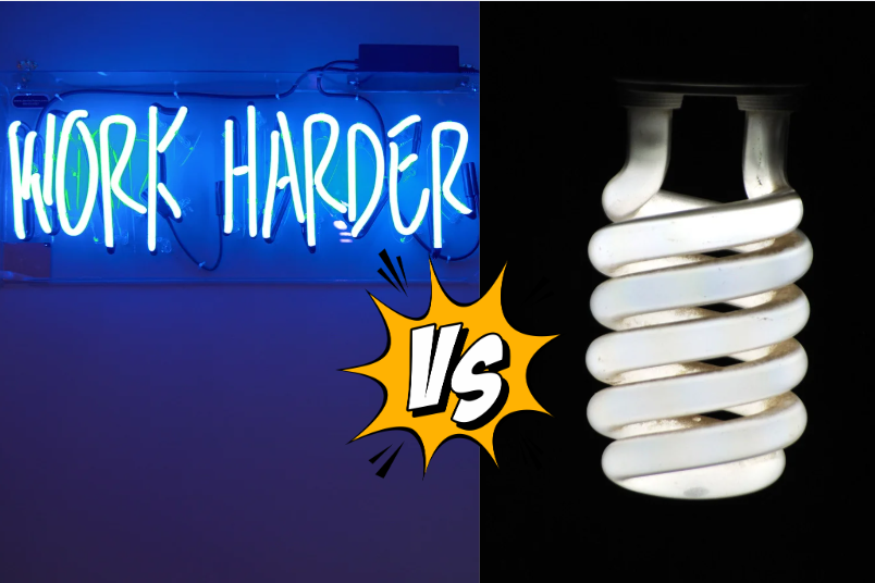 Neon vs Fluorescent
