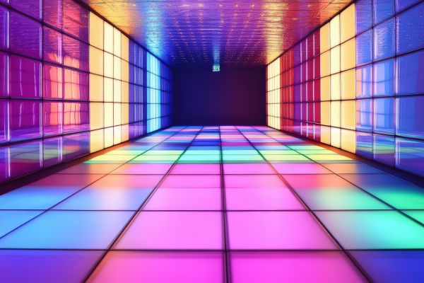 Wedding Dance Floor Lighting Ideas