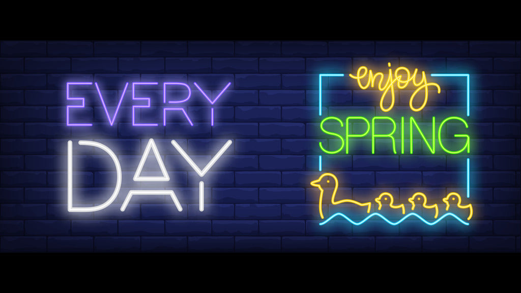 Pretty Neon Sign Design Ideas