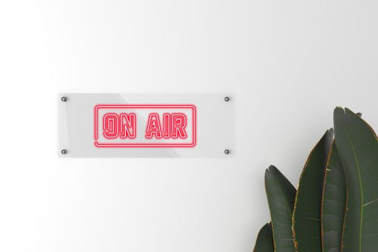 Neon Sign Acrylic Backboard