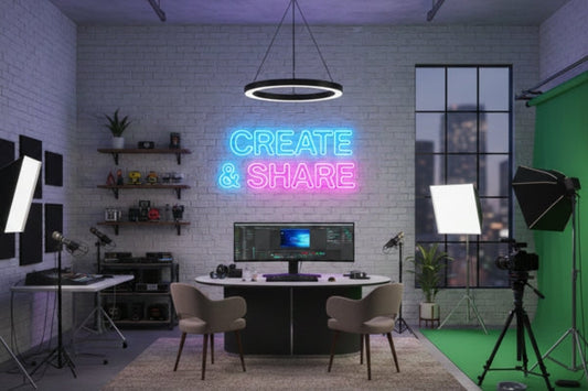 How to Set Up a Content Creator Studio: Tips and Inspiration