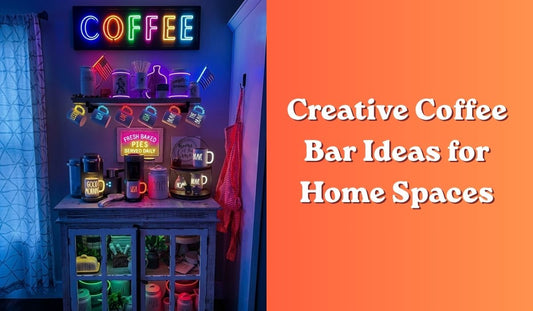 Creative Coffee Bar Ideas for Home Spaces