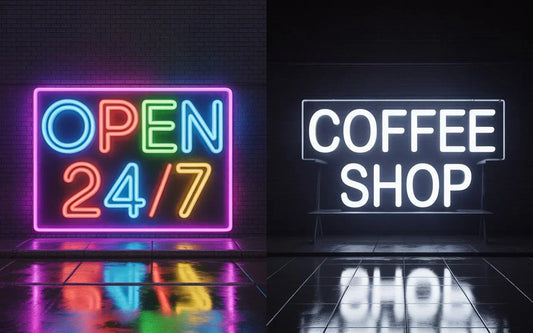 Multi-Color vs. Single-Color Neon