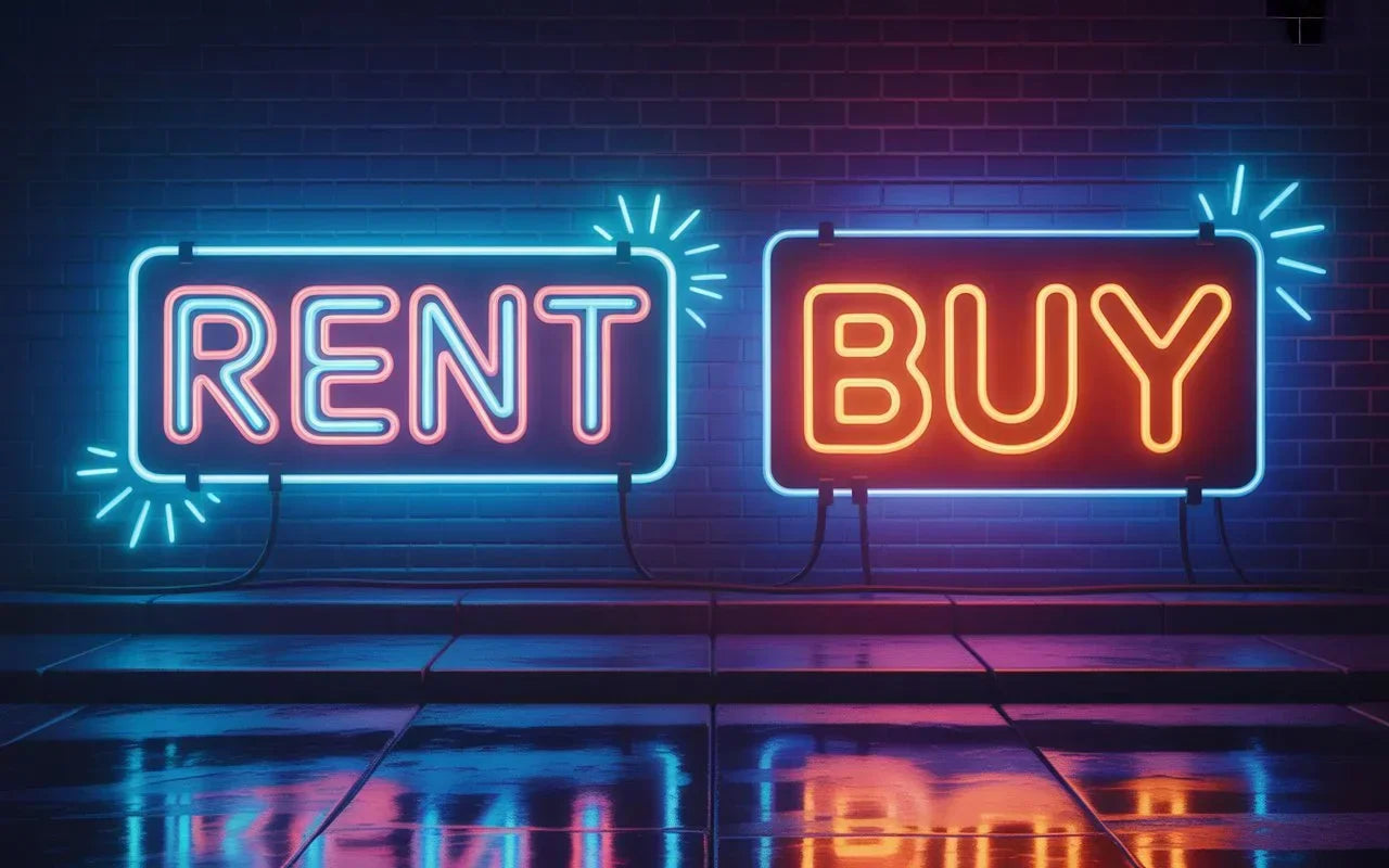 Renting vs Buying Neon Sign: Pros, Cons & Cost Guide