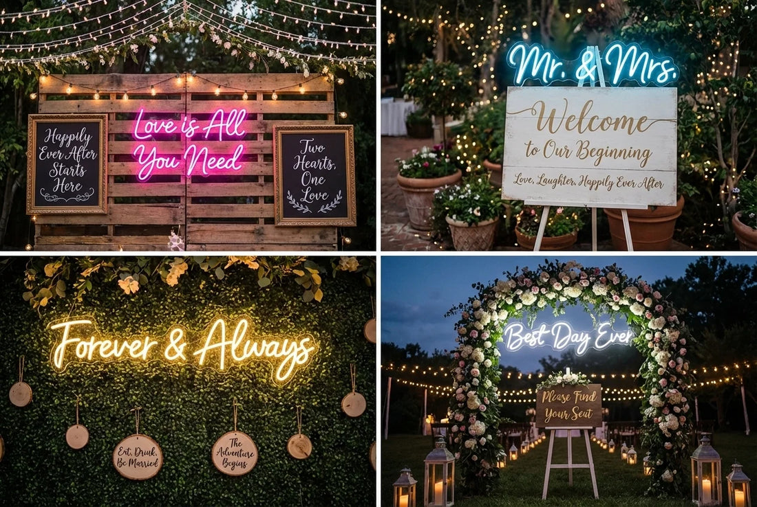 Wedding Sign Quotes: Romantic & Fun Ideas for Your Big Day