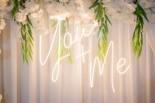 What Size Neon Sign for Wedding