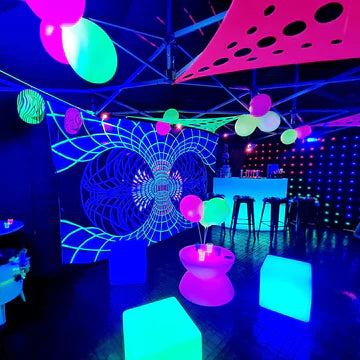 Neon Party Decoration Ideas