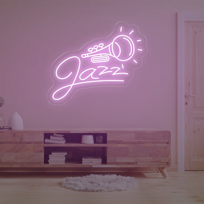 Jazz LED Neon Sign – A Classic Glow to Set the Mood