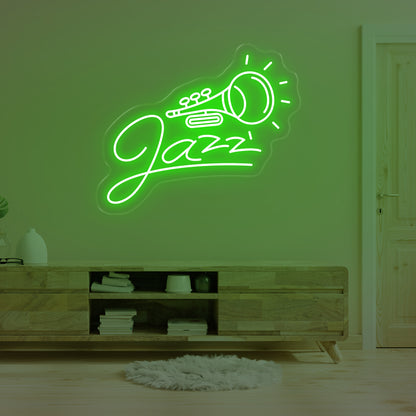 Jazz LED Neon Sign – A Classic Glow to Set the Mood