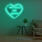 Two souls one destiny neon sign
