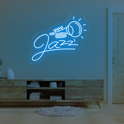 Jazz LED Neon Sign – A Classic Glow to Set the Mood