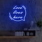 Love Lives Here Neon Sign