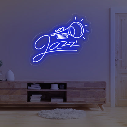 Jazz LED Neon Sign – A Classic Glow to Set the Mood