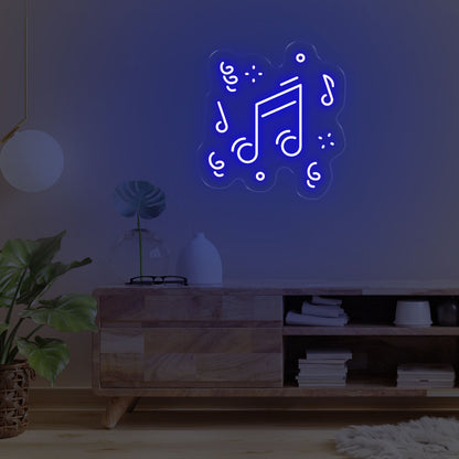 Music Note LED Neon Sign – Let the Good Vibes Flow!