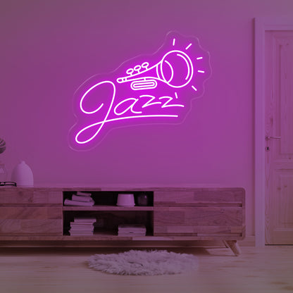 Jazz LED Neon Sign – A Classic Glow to Set the Mood