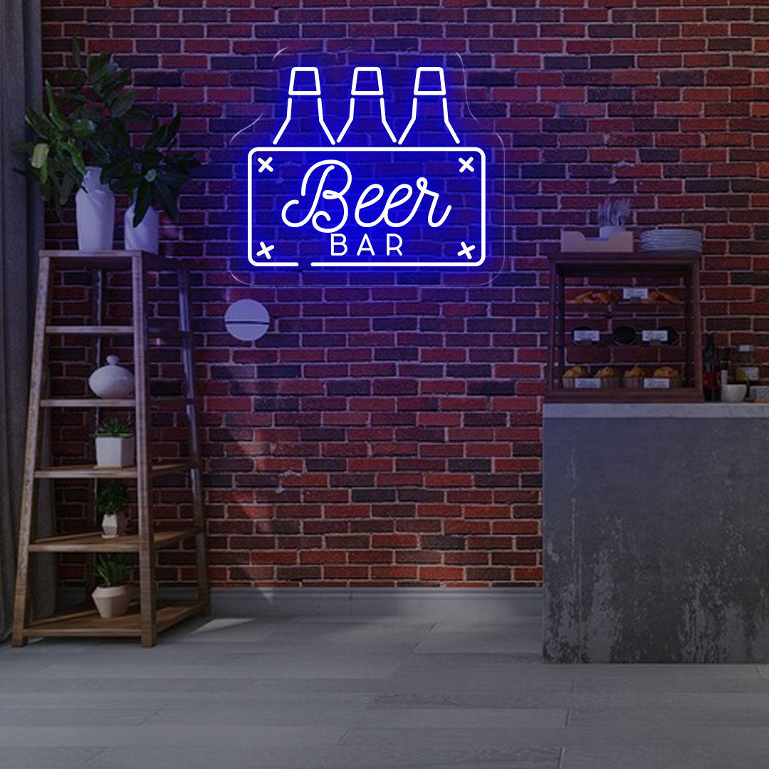 Beer Bar Blue