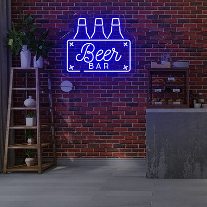 Beer Bar Blue