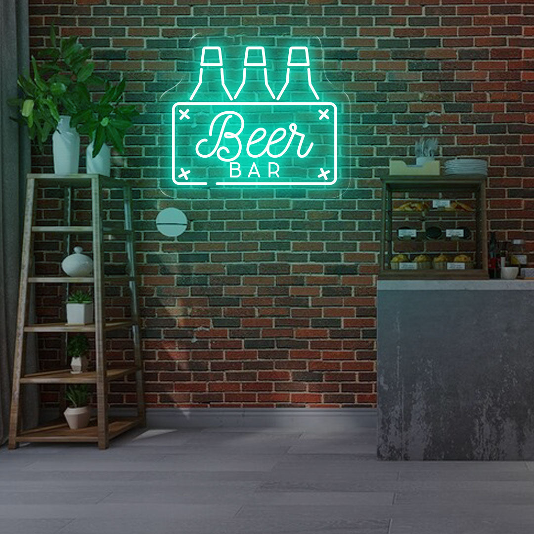 Beer Bar Light Blue