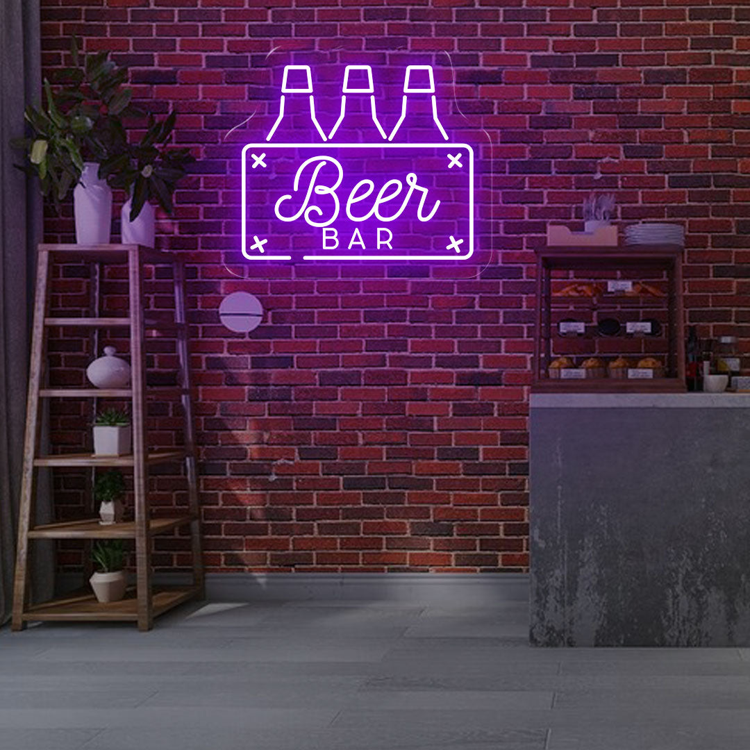 Beer Bar Purple