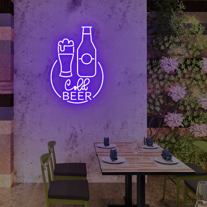Cold Beer Purple
