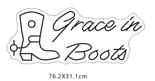 GRACE IN BOOTS 30 Inches