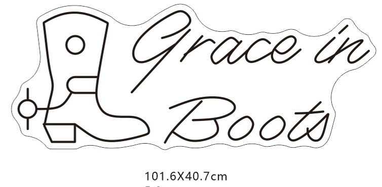 GRACE IN BOOTS 40 Inches