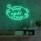 Good Night Love Neon Sign 1