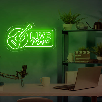 Live Music with Guitar Green