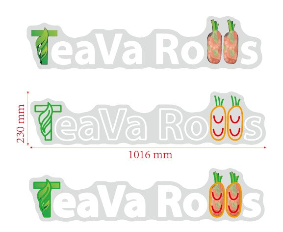 TEAVA ROLLS with UV PRINTS