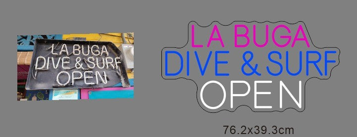 LA BUGA DIVE & SURF OPEN