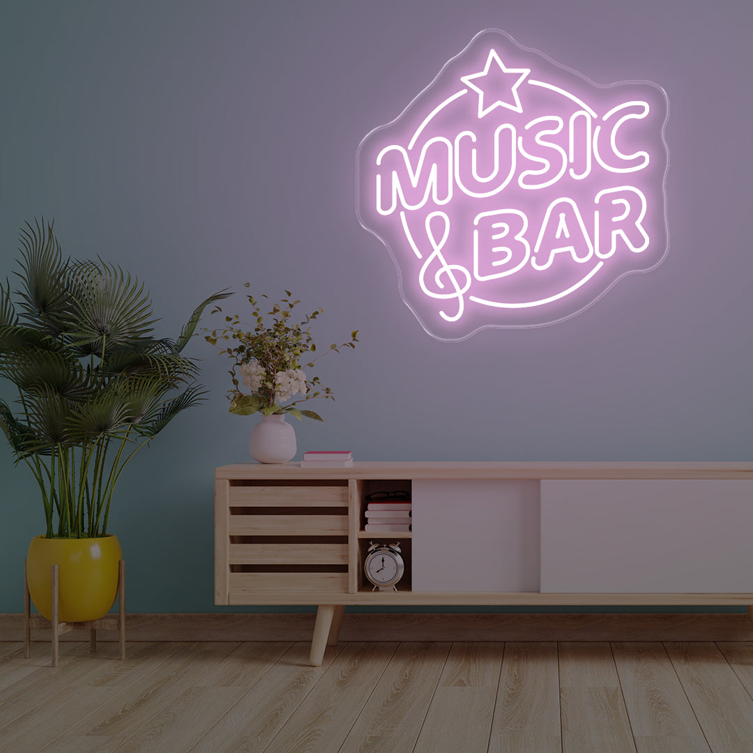 Music Bar Light Pink