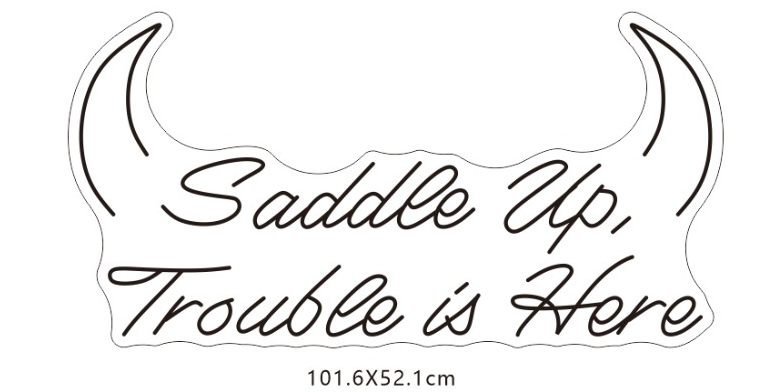 SADDLE UP 40 Inches